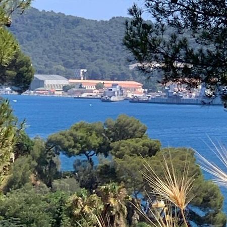 JADE - Appartement climatisé vue et accès mer privé La Seyne-sur-Mer Exterior foto